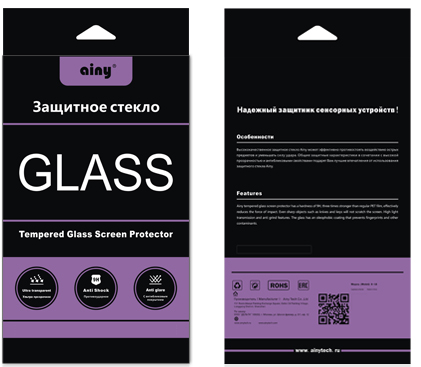 Защитное стекло Ainy (0,33mm) 9H для LG V10
