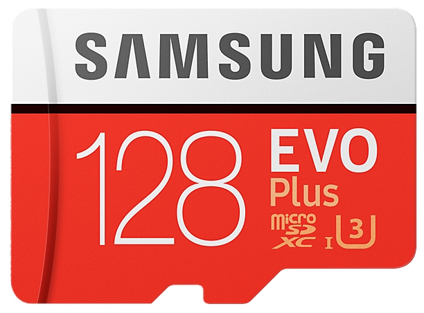 Карта памяти Samsung Micro SDXC Evo Plus 128GB Class 10 Переходник в комплекте (MB-MC128D)