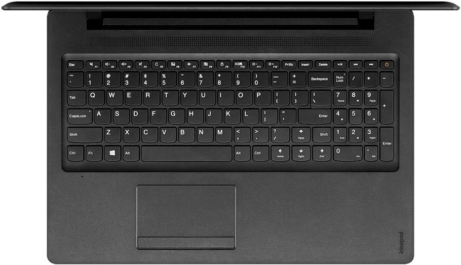 Ноутбук Lenovo IdeaPad 110-15IBR ( Intel Celeron N3060/4Gb/500Gb HDD/Intel HD Graphics 400/15,6"/1366x768/DVD-RW/Без OS) Черный