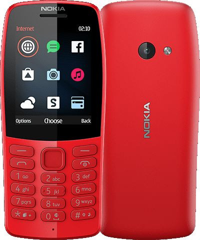 Мобильный телефон Nokia 210 Dual Sim Red (Красный)