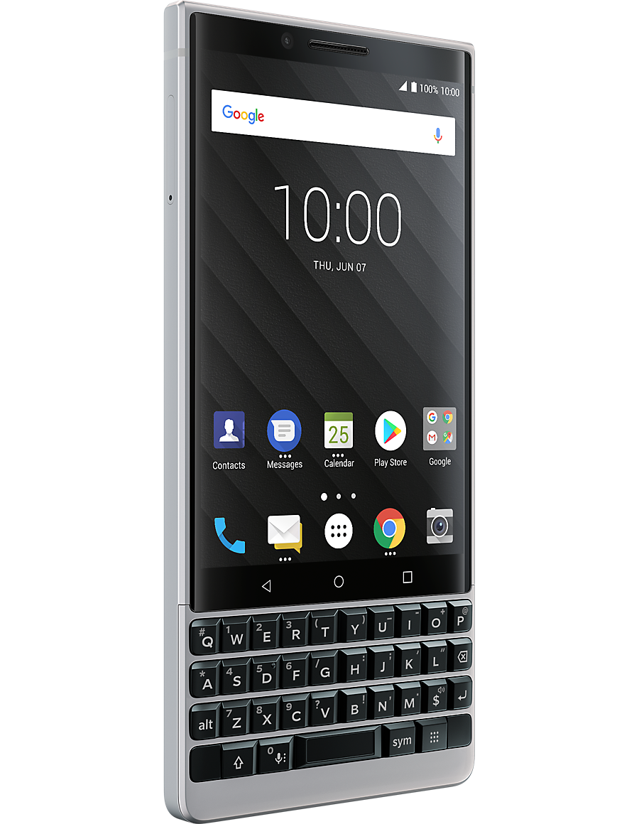 Смартфон BlackBerry KEY2 64GB Серебристый
