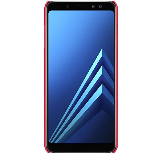 Накладка Nillkin Frosted Shield для Samsung Galaxy A8 Plus (2018) Красный