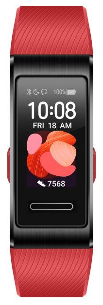 Фитнес браслет Huawei Band 4 Pro Cinnabar Red (Красный)