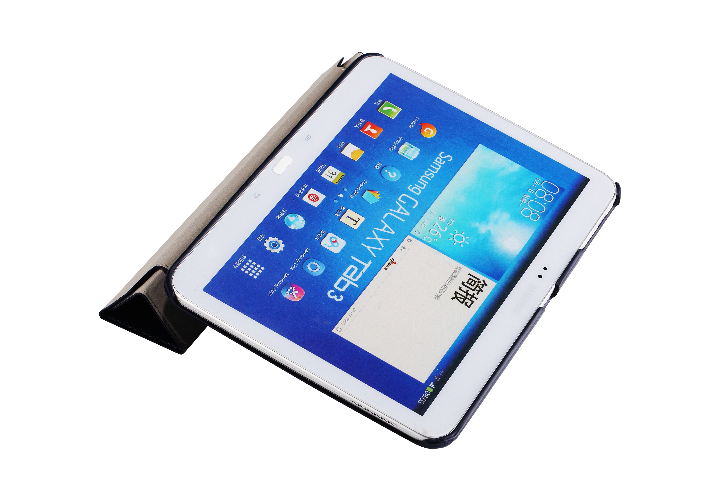 Чехол-книжка G-Case Slim Premium для Samsung Galaxy Tab 3 10.1 Black Blue