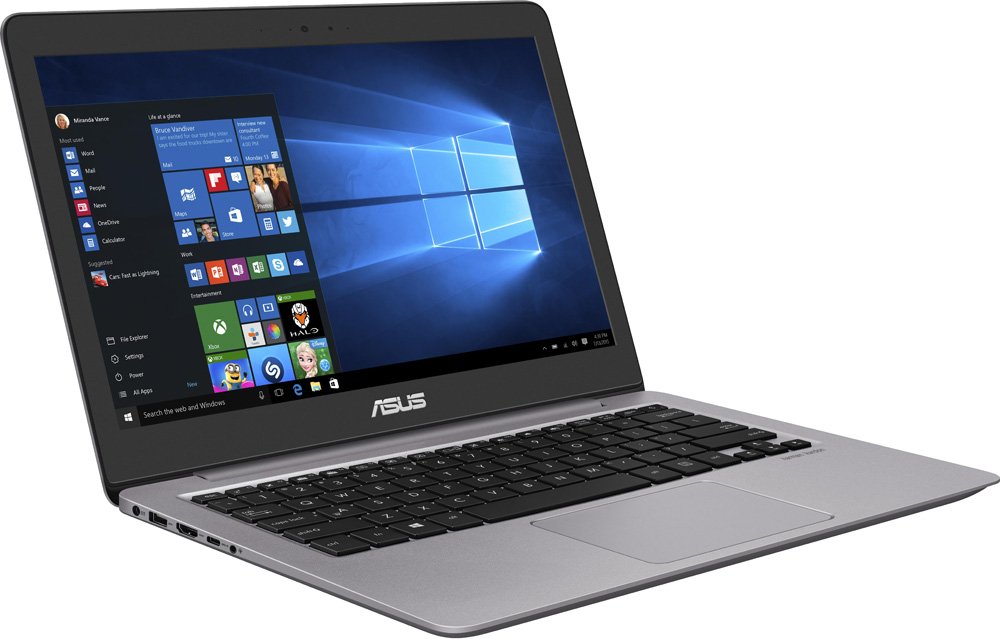 Ноутбук Asus UX330UA-FC313T ( Intel Core i7 8550U/8Gb/256Gb SSD/Intel HD Graphics 620/13"/1920x1080/Нет/Windows 10) Серый