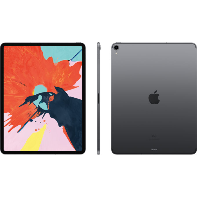 Планшет Apple iPad Pro 12.9 (2018) Wi-Fi + Celluar 256GB Space Gray (Серый космос)