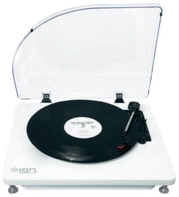 Виниловый проигрыватель Ion Pure LP White