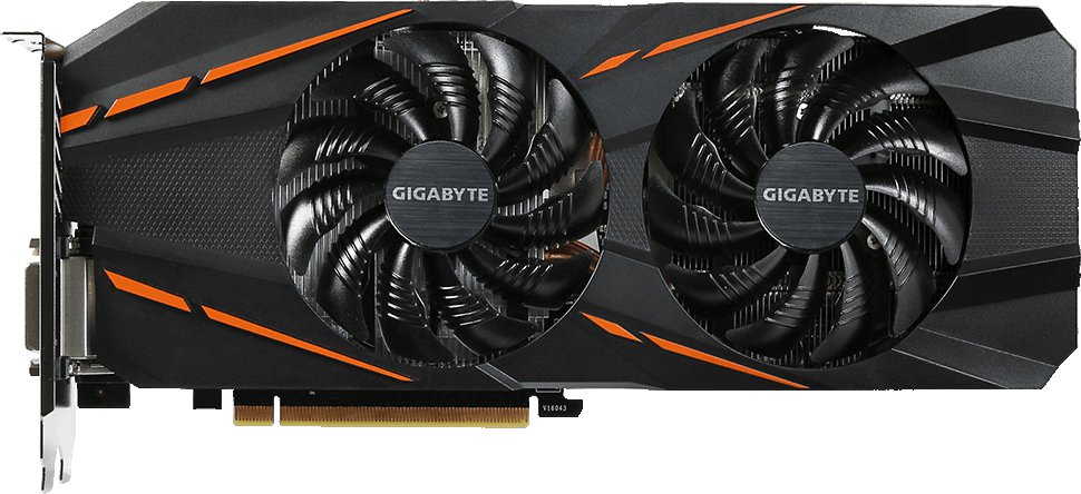 Видеокарта Gigabyte GeForce GTX 1060 GV-N1060D5-6GD, 6Gb, GDDR5