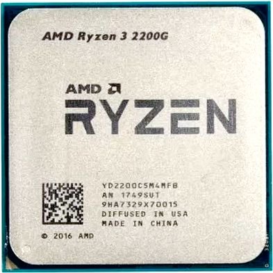 Процессор AMD Ryzen 3 2200G SocketAM4 OEM (YD2200C5M4MFB)