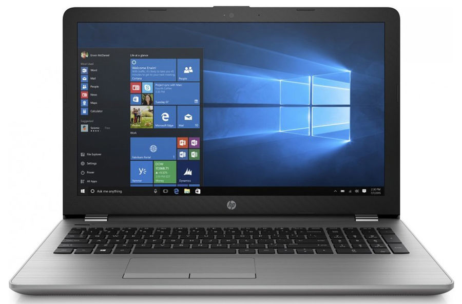 Ноутбук HP 250 G6 ( Intel Core i3 6006U/4Gb/500Gb HDD/AMD Radeon R5 M430/15,6"/1366x768/DVD-RW/Windows 10 Professional) Серебристый
