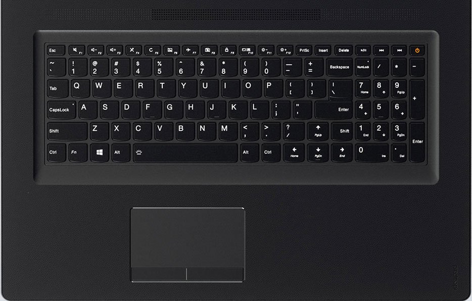 Ноутбук Lenovo IdeaPad 110-17ACL ( AMD E2 7110/4Gb/500Gb HDD/AMD Radeon R2/17,3"/1600x900/Нет/Без OS) Черный