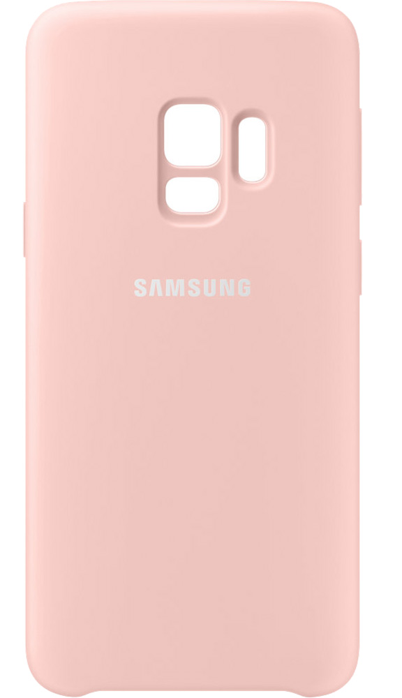 Силиконовая накладка Silicon Silky And Soft-Touch Finish для Samsung Galaxy S8 Plus Розовый