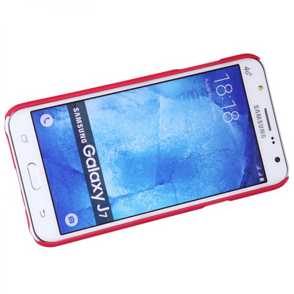 Накладка Nillkin Frosted Shield для Samsung Galaxy J7 Red