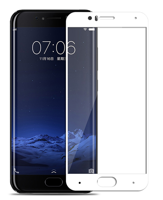 Защитное стекло 3D Aiwo (0,3mm) 9H для Xiaomi MI6 Белый