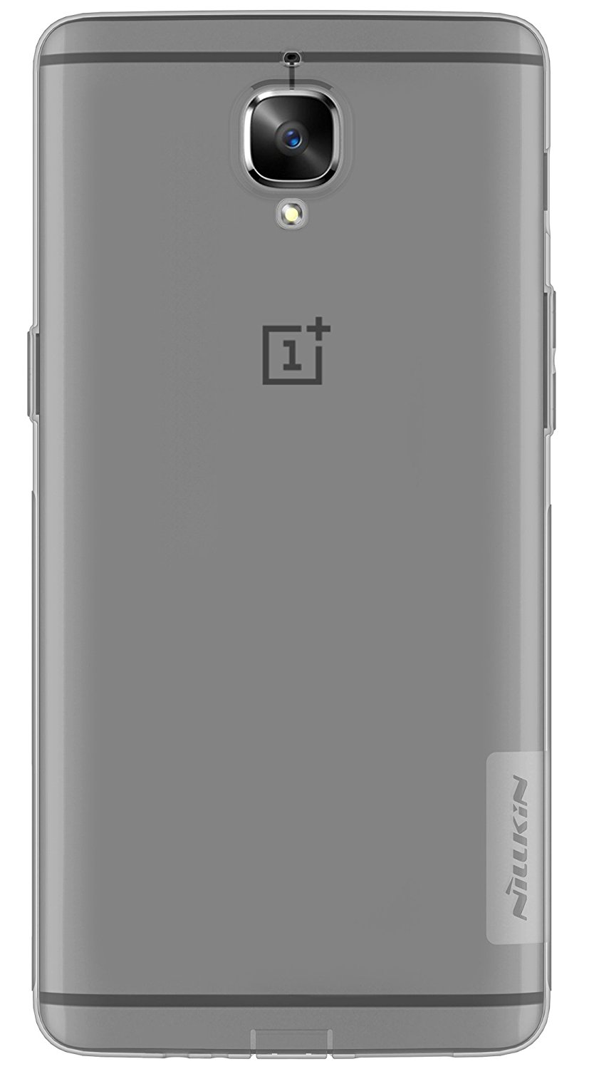 Силиконовая накладка Nillkin Nature для OnePlus 5 Серый