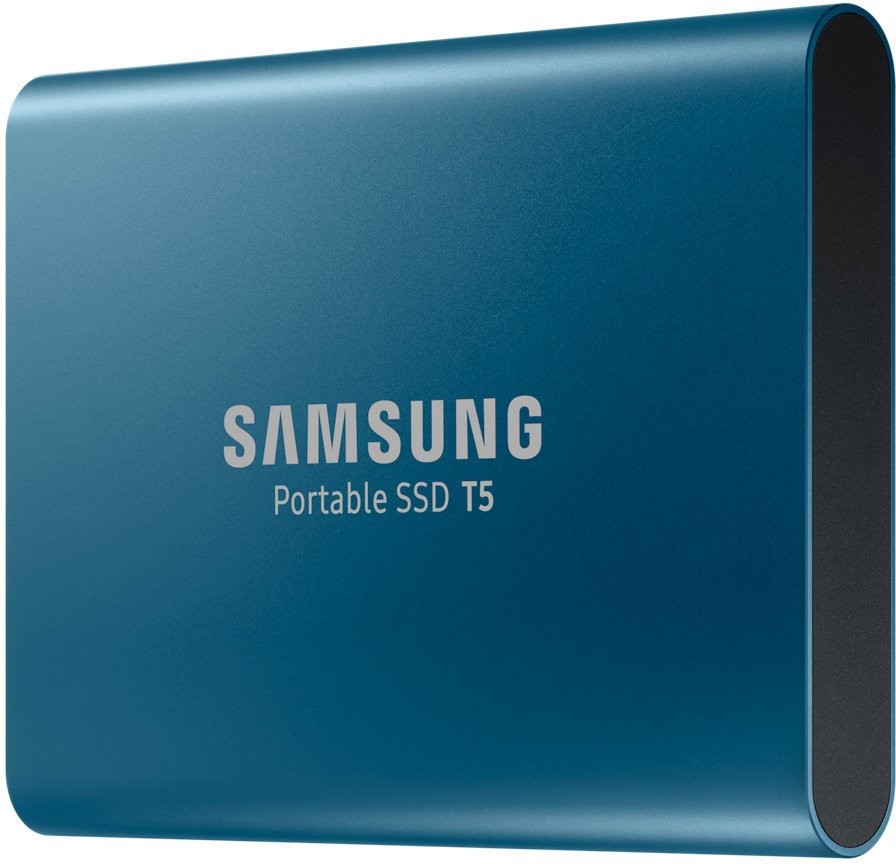 Внешний SSD накопитель Samsung Portable T5, 250Gb, 1.8", USB, SSD (MU-PA250B)