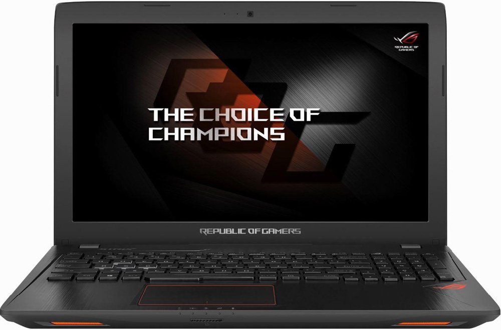Игровой ноутбук Asus GL553VE-FY037T ( Intel Core i7 7700HQ/8Gb/1000Gb HDD/128Gb SSD/nVidia GeForce GTX 1050 Ti/15,6"/1920x1080/DVD-RW/Windows 10) Черный
