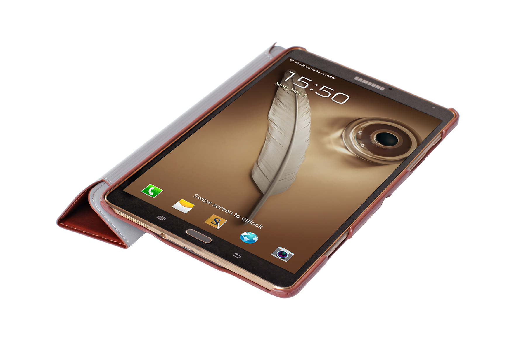 Чехол-книжка G-Case Slim Premium для Samsung Galaxy Tab S 8.4 Brown