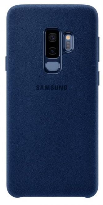 Силиконовая накладка Silicon Silky And Soft-Touch Finish для Samsung Galaxy S9+ Темно-синий