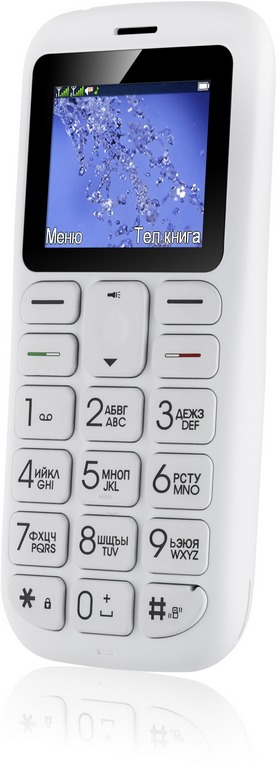 Мобильный телефон Fly Ezzy 7+ Dual Sim Белый