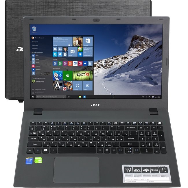 Ноутбук Acer Aspire E5-573G-34JQ ( Intel Core i3 5005U/4Gb/500Gb HDD/nVidia GeForce 920M/15,6"/1366x768/Windows 10)