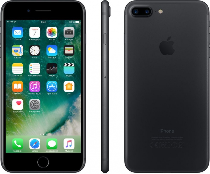 Смартфон Apple iPhone 7 Plus (Как новый) 32GB Black (Черный)