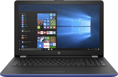 Ноутбук HP 15-bs598ur ( Intel Pentium N3710/4Gb/500Gb HDD/AMD Radeon 520/15,6"/1920x1080/Нет/Windows 10) Синий