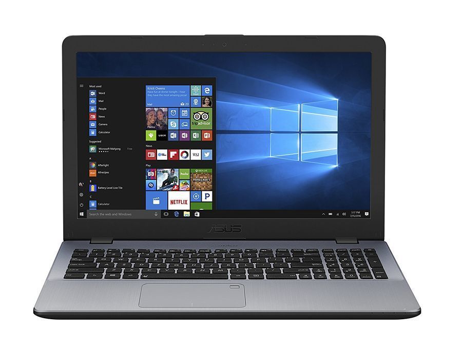 Ноутбук Asus VivoBook X542UA-DM050 ( Intel Core i3 7100U/4Gb/128Gb SSD/Intel HD Graphics 620/15,6"/1920x1080/DVD-RW/Endless) Темно-серый