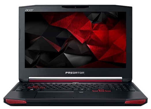 Ноутбук Acer Predator G9-593-76RJ ( Intel Core i7 7700HQ/16Gb/1000Gb HDD/128Gb SSD/nVidia GeForce GTX 1070/15,6"/1920x1080/DVD-RW/Windows 10) Черный