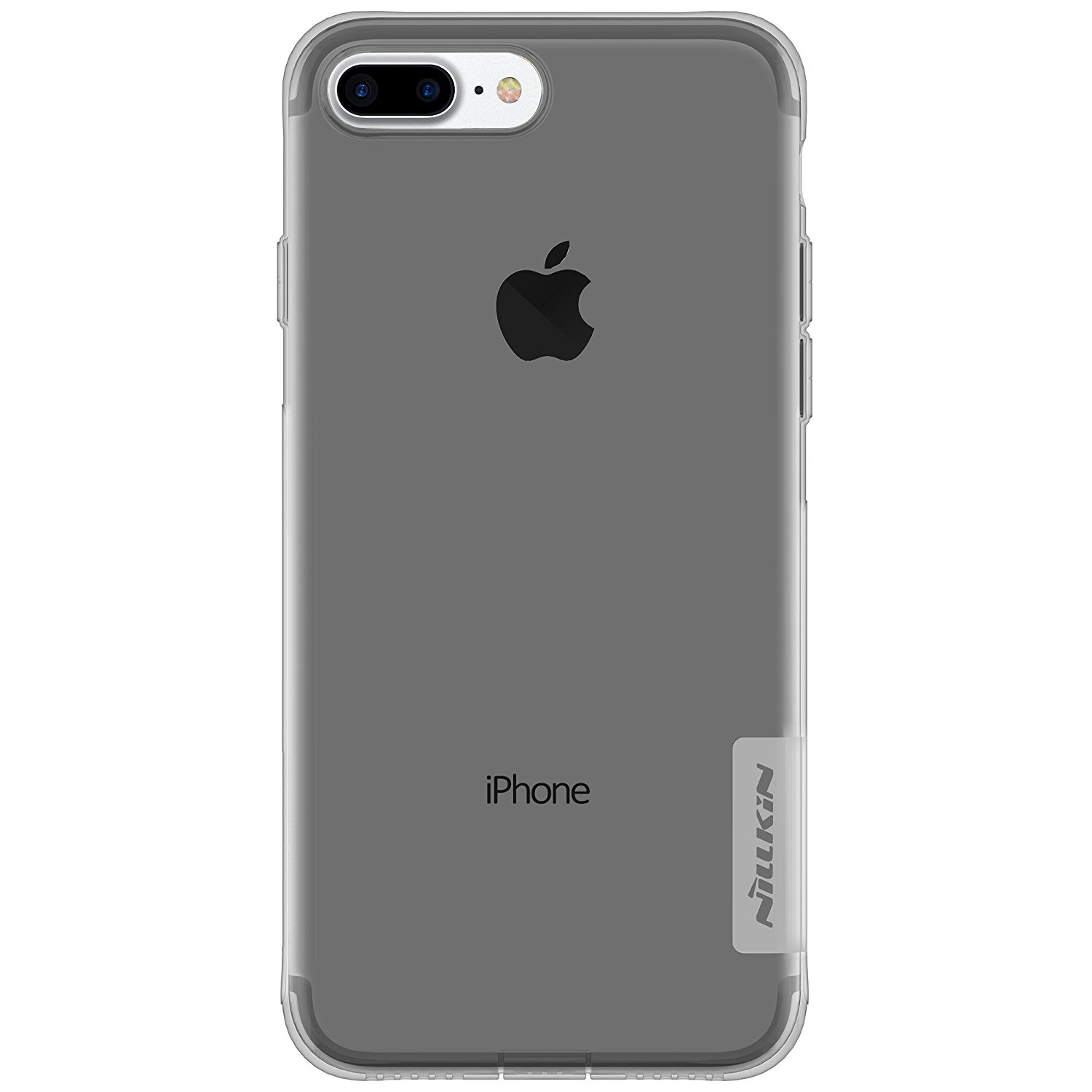 Силиконовая накладка Nillkin Nature для Apple iPhone 7 Plus Серый