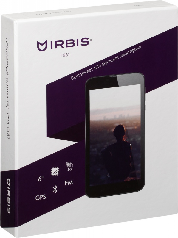 Планшет Irbis TX61 3G 4GB Черный