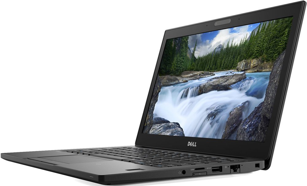 Ноутбук Dell Latitude 7290 ( Intel Core i7 8650U/16Gb/512Gb SSD/Intel UHD Graphics 620/12,5"/1366x768/Нет/Windows 10 Professional) Черный