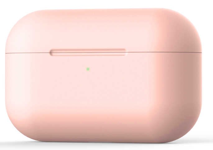 Силиконовый чехол для Apple AirPods Pro Silicon Case для Apple AirPods Pro Пудра