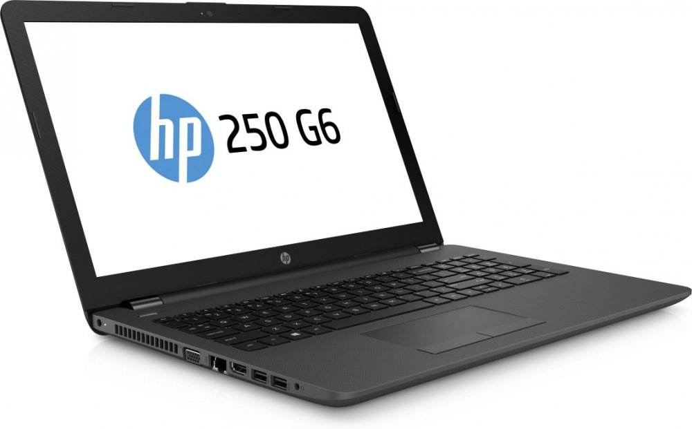 Ноутбук HP 250 G6 ( Intel Core i3 6006U/4Gb/500Gb HDD/Intel HD Graphics 520/15,6"/1366x768/DVD-RW/Windows 10 Professional) Черный