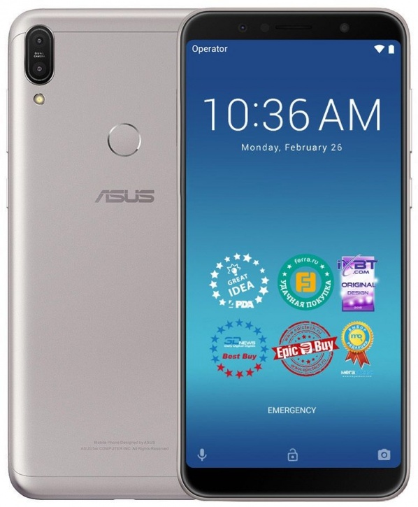 Смартфон Asus ZenFone Max Pro (ZB602KL) 32GB Серебристый