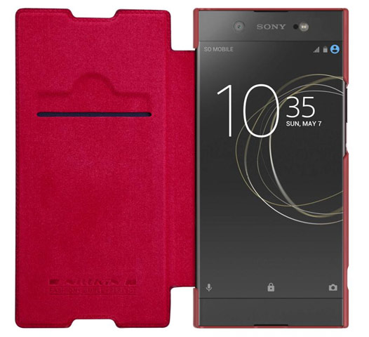 Чехол-книжка Nillkin QIN для Sony Xperia XA1 Ultra Красный