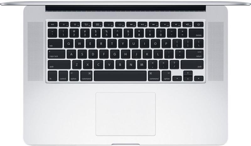 Ноутбук Apple MacBook Pro 15 ( Intel Core i7 4980HQ/16Gb/1000Gb SSD/Intel Iris Pro Graphics/15,4"/2880х1800/Нет/Mac OS X) Серебристый