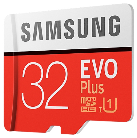  Samsung Micro SDHC Evo Plus 32GB Class 10 Переходник в комплекте