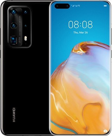 Смартфон Huawei P40 Pro Plus 8/512GB Black Ceramic (Черный)