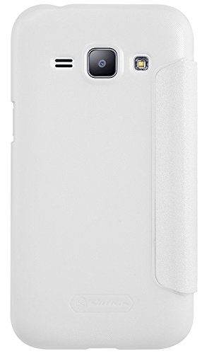 Чехол-книжка Nillkin Sparkle для Samsung Galaxy J1 White
