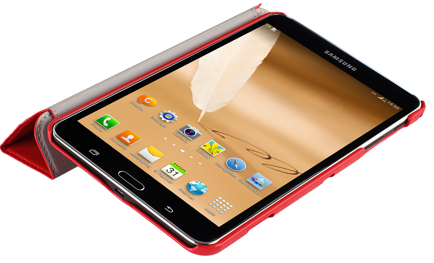 Чехол-книжка G-Case Slim Premium для Samsung Galaxy Tab 4 8.0 Red