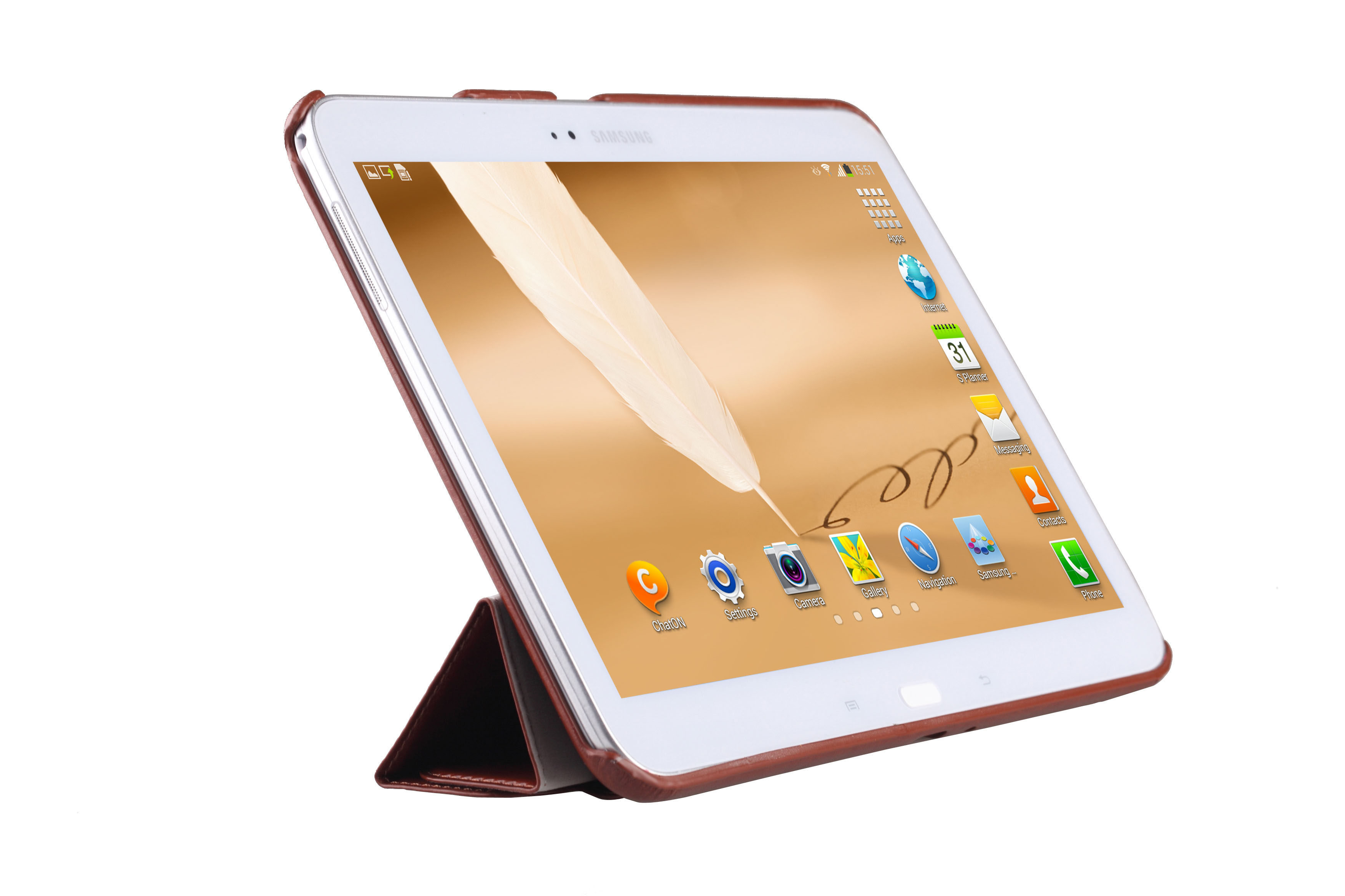 Чехол-книжка G-Case Slim Premium для Samsung Galaxy Tab 3 10.1 Brown