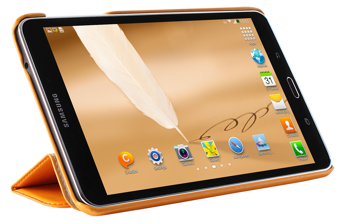 Чехол-книжка G-Case Slim Premium для Samsung Galaxy Tab 4 8.0 Orange