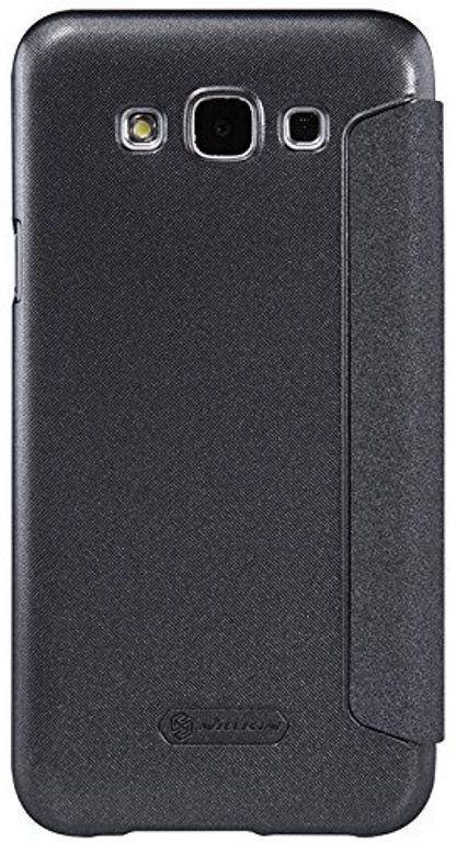 Чехол-книжка Nillkin Sparkle для Samsung Galaxy E7/E700 Серый