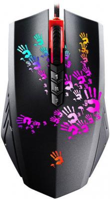 Компьютерная мышь A4Tech Bloody A60 Blazing оптическая проводная USB, черный