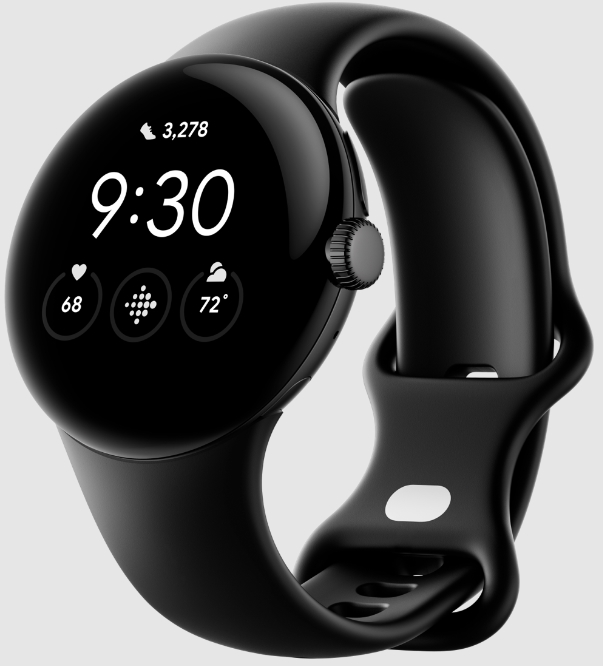 Умные часы Google Pixel Watch Bluetooth Matte Black/Obsidian band Умные часы Google Pixel Watch Bluetooth Matte Black/Obsidian band