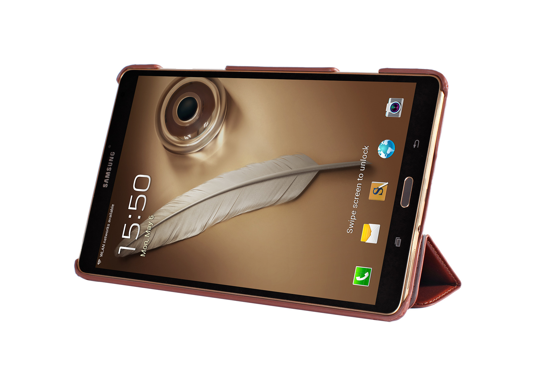 Чехол-книжка G-Case Slim Premium для Samsung Galaxy Tab S 8.4 Brown