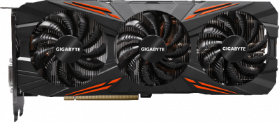 Видеокарта Gigabyte GeForce GTX 1080 GeForce GTX 1080, 8Gb, GDDR5X (GV-N1080G1 GAMING-8GD)