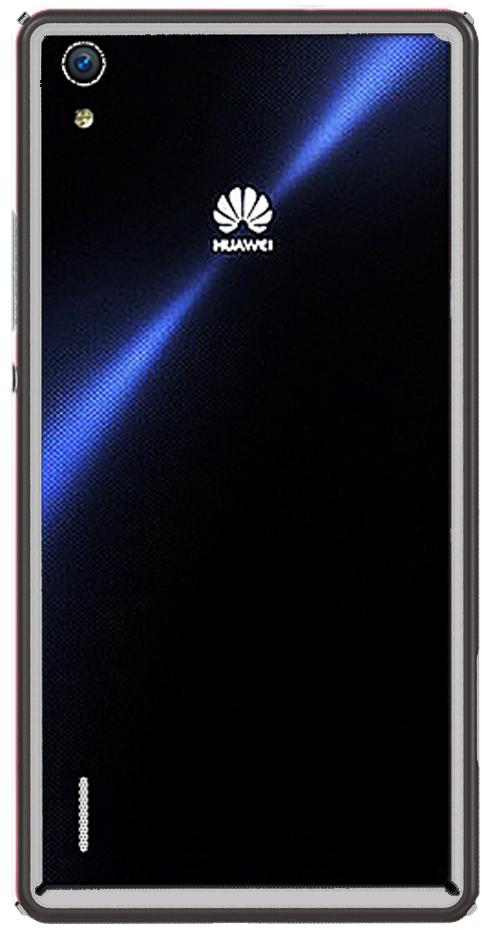 Бампер Nillkin Slim Border для Huawei Ascend P7 Серый