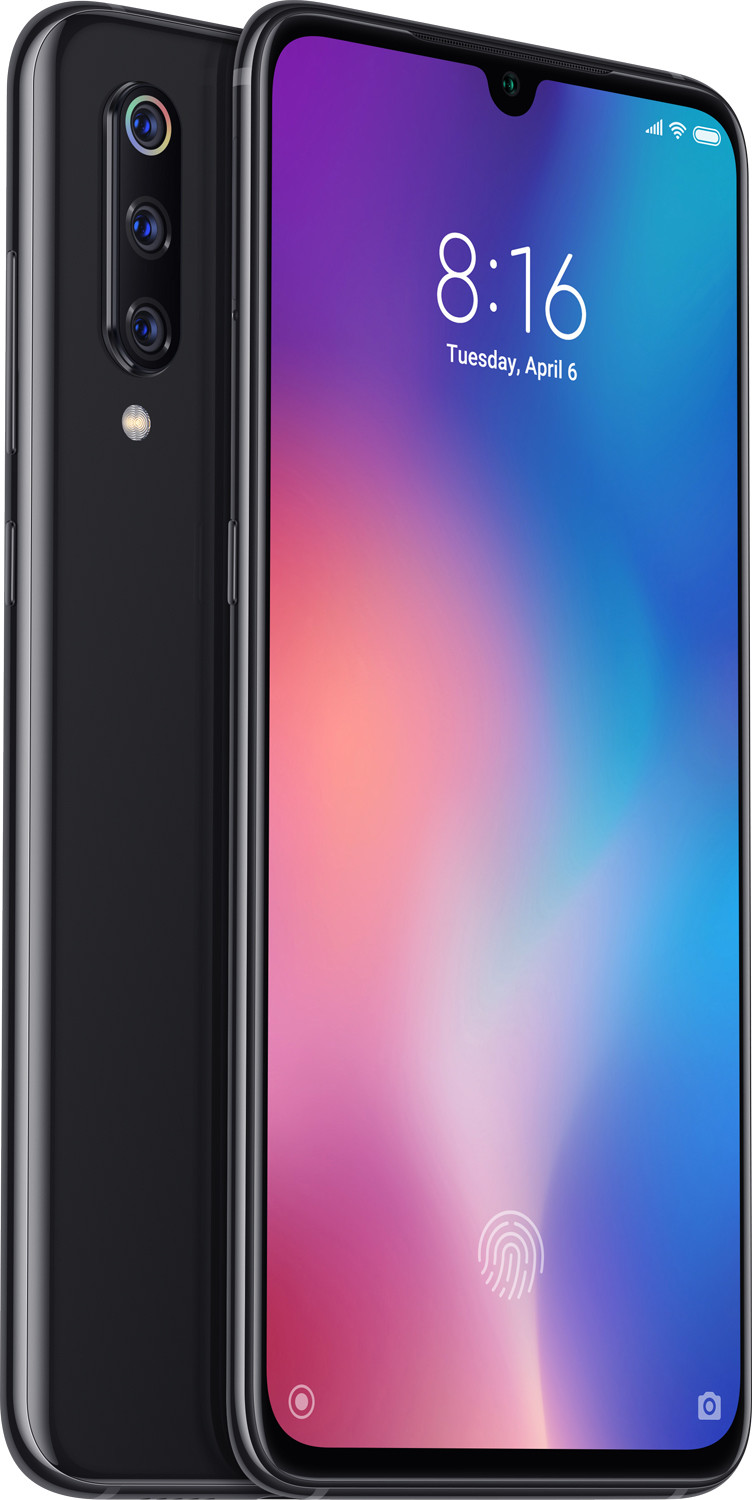 Смартфон Xiaomi Mi9 6/64GB Global Version Piano Black (Черный)